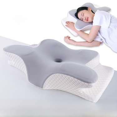 Butterfly Memory Foam Pillow – Ergonomic Comfort for All Sleepers